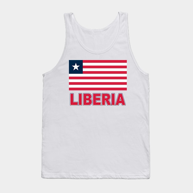 The Pride of Liberia - Liberian Flag Design Tank Top by Naves